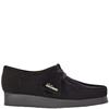 CLARKS  MENS  SHOE - BLACK SUEDE